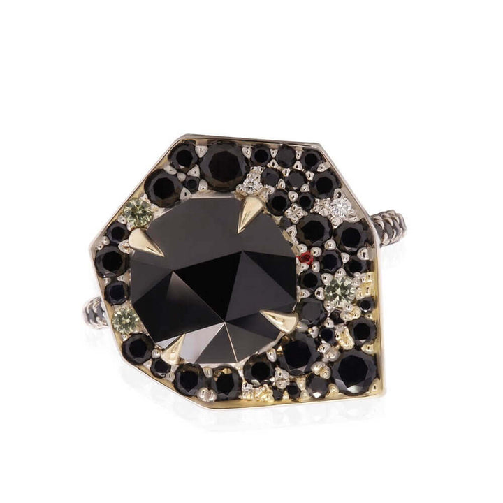 Eclipse of The Heart 002- High Jewellery Ring - Janine de Dorigny jewellery