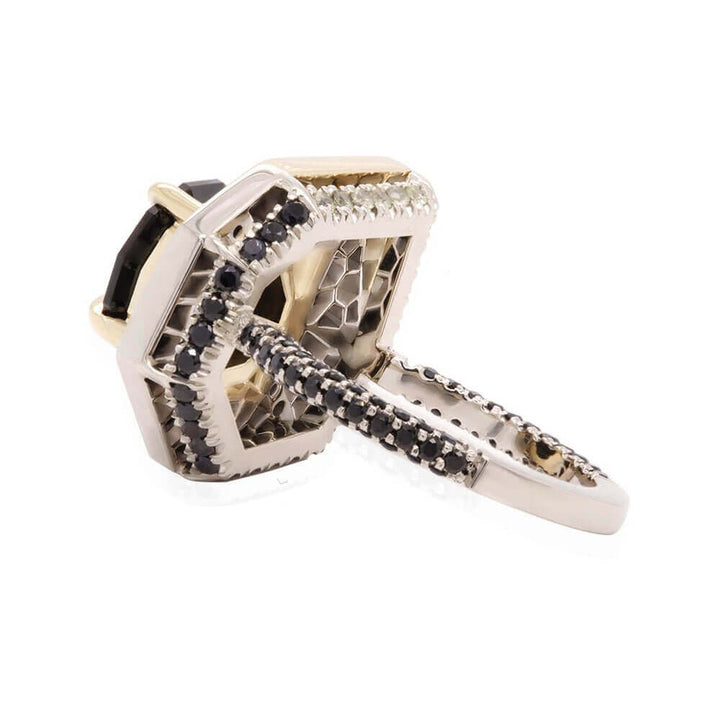 Eclipse of The Heart 002- High Jewellery Ring - Janine de Dorigny jewellery