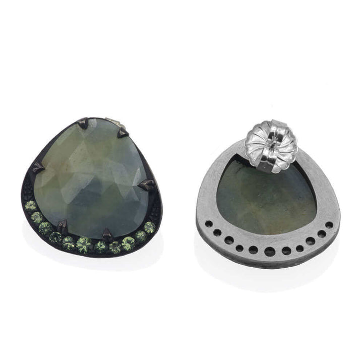 Seafoam party earrings - Janine de Dorigny jewellery