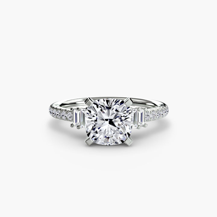 Solitaire with Pavé 4