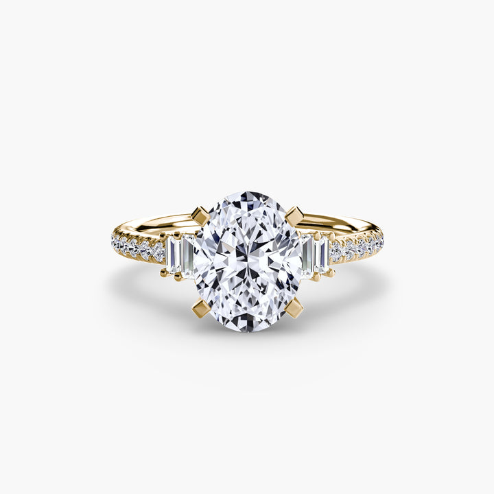 Solitaire with Pavé 4