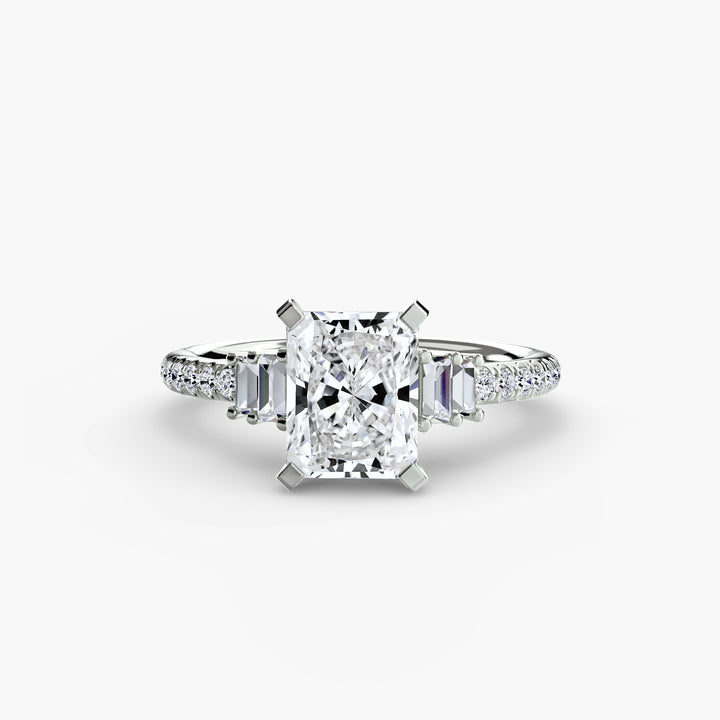 Solitaire with Pavé 4