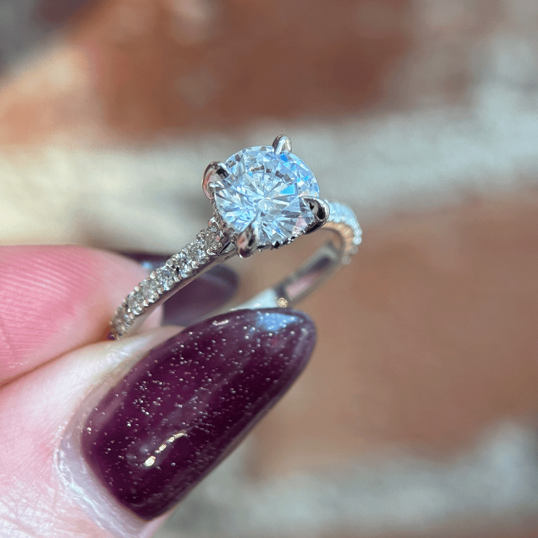 Polaris - Moissanite Engagement Ring
