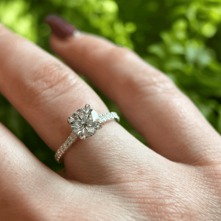 Polaris - Moissanite Engagement Ring