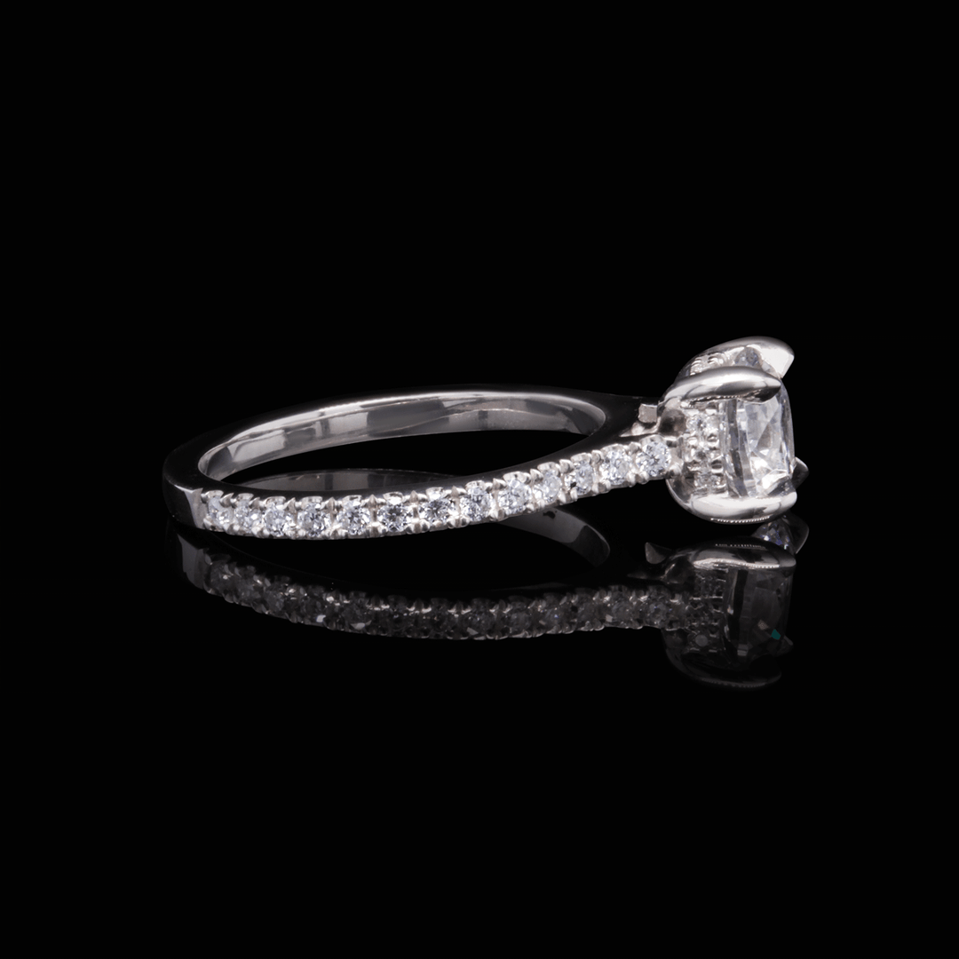Polaris - Moissanite Engagement Ring