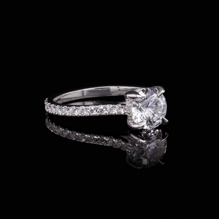 Polaris - Moissanite Engagement Ring