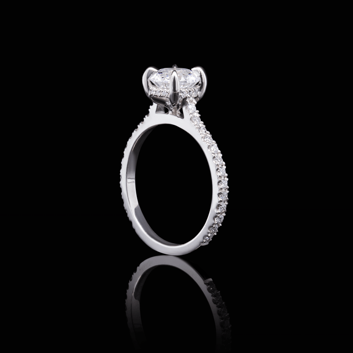 Polaris - Moissanite Engagement Ring