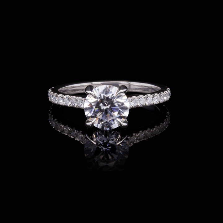 Polaris - Moissanite Engagement Ring