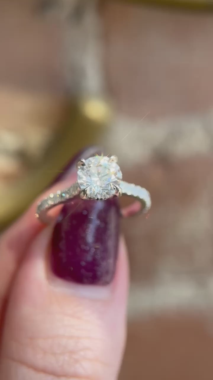Polaris - Moissanite Engagement Ring