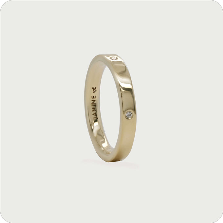 1985 Gold Ring - Janine Jewels
