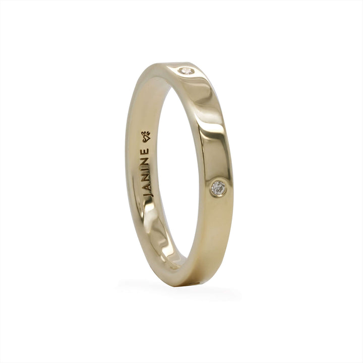 1985 Gold Ring - Janine de Dorigny jewellery