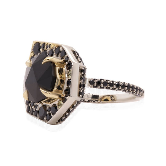 Eclipse of The Heart 002- High Jewellery Ring - Janine de Dorigny jewellery