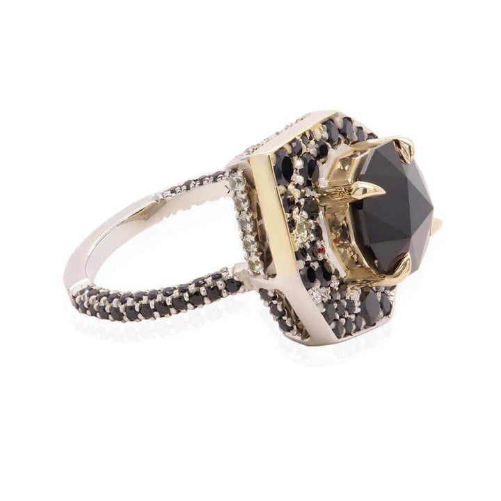 Eclipse of The Heart 002- High Jewellery Ring - Janine de Dorigny jewellery